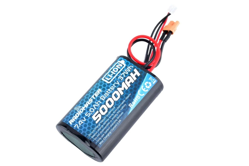 RadioMaster 5000mAh 2S 7.4V Li-ion Battery with XT30 Connector