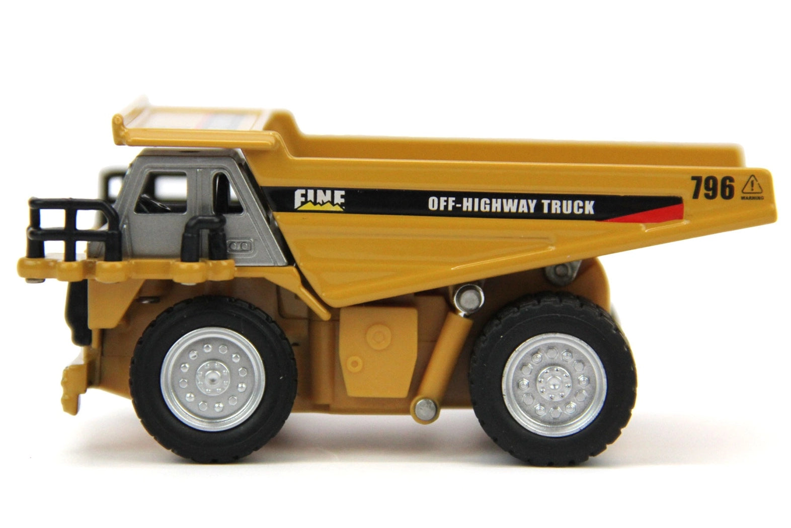 Heng Guan Yellow 1/64 Scale Micro RTR Dump Truck