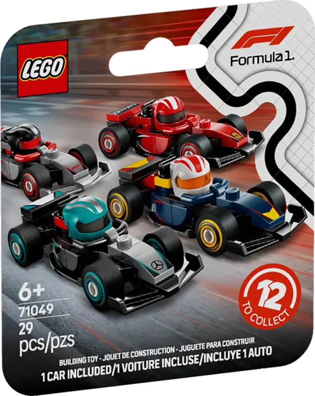 LEGO® Minifigures: F1® Collectible Race Cars