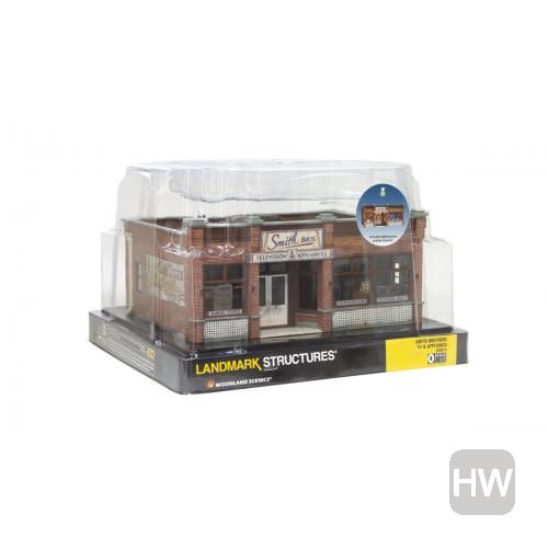 Woodland Scenics O Scale Smith Brothers TV & Appliance Store