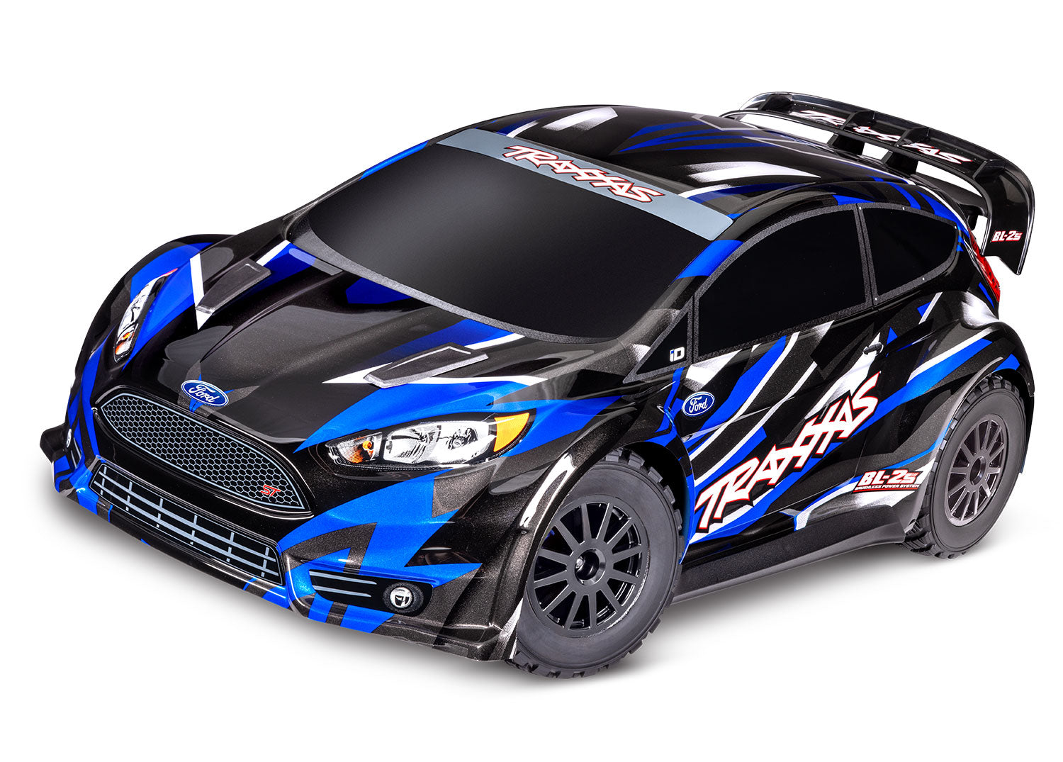 Ford® Fiesta® ST Rally Brushless: 1/10 Scale Electric Rally Racer with TQ™ 2.4GHz Radio System