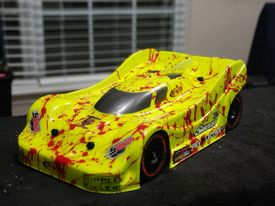 Delta Plastik Dome GT2 1/8 Scale GT2 360mm RC Clear Body