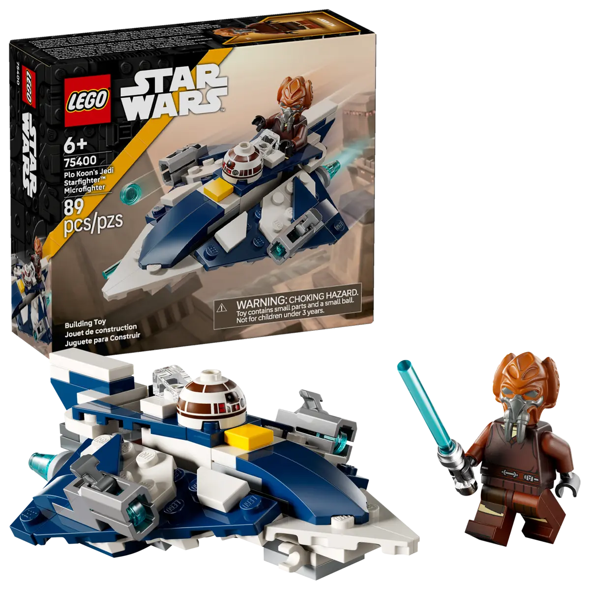 LEGO® Star Wars: Plo Koon's Jedi Starfighter™ Microfighter
