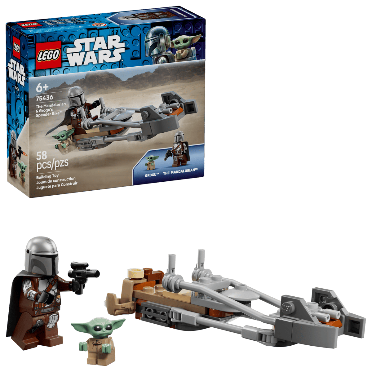 LEGO Star Wars: The Mandalorian & Grogu's Speeder Bike™