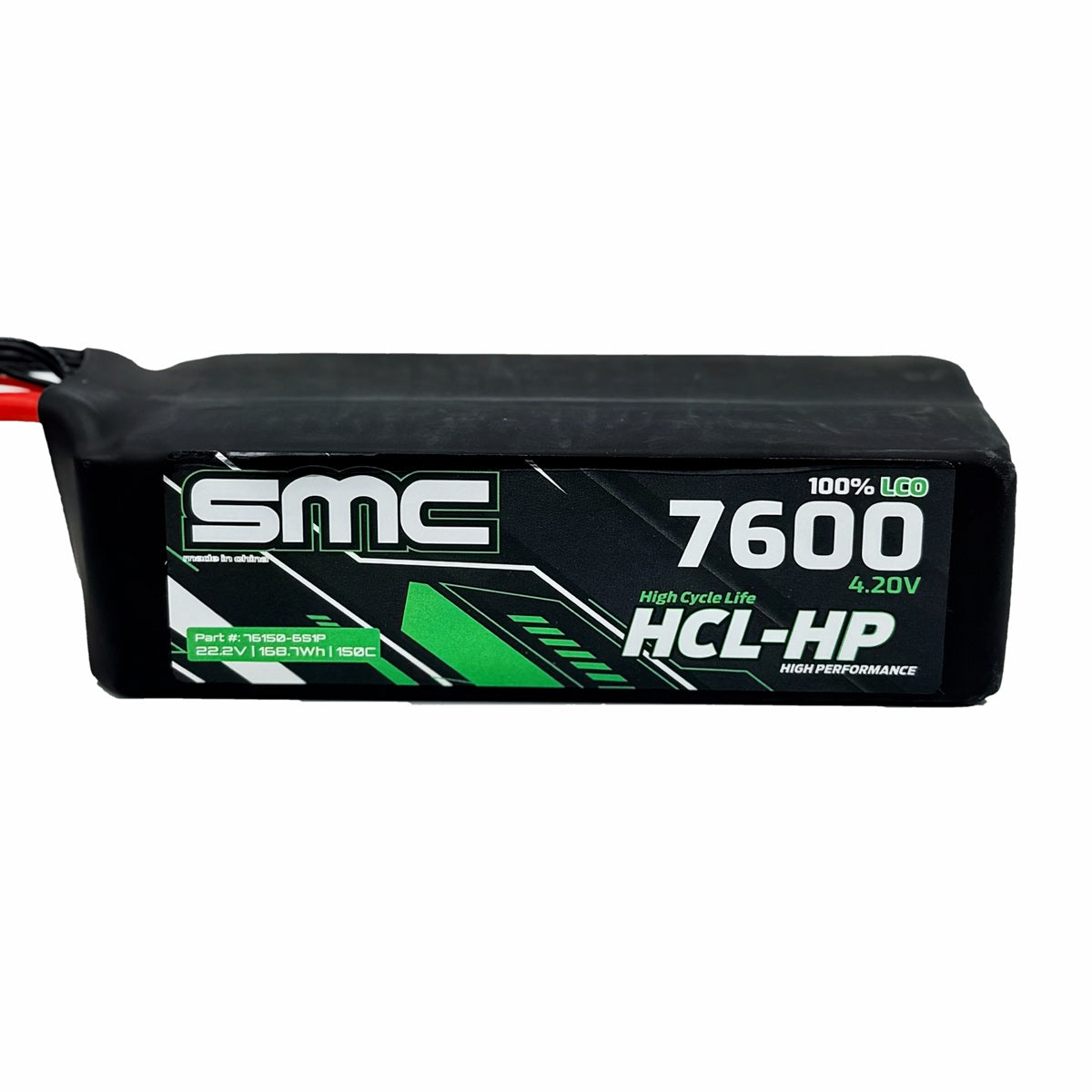 SMC HCL-HP 22.2V 7600mAh 150C G10 Protection Plates