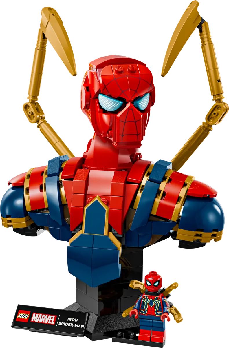 LEGO® Marvel: Iron Spider-Man Bust