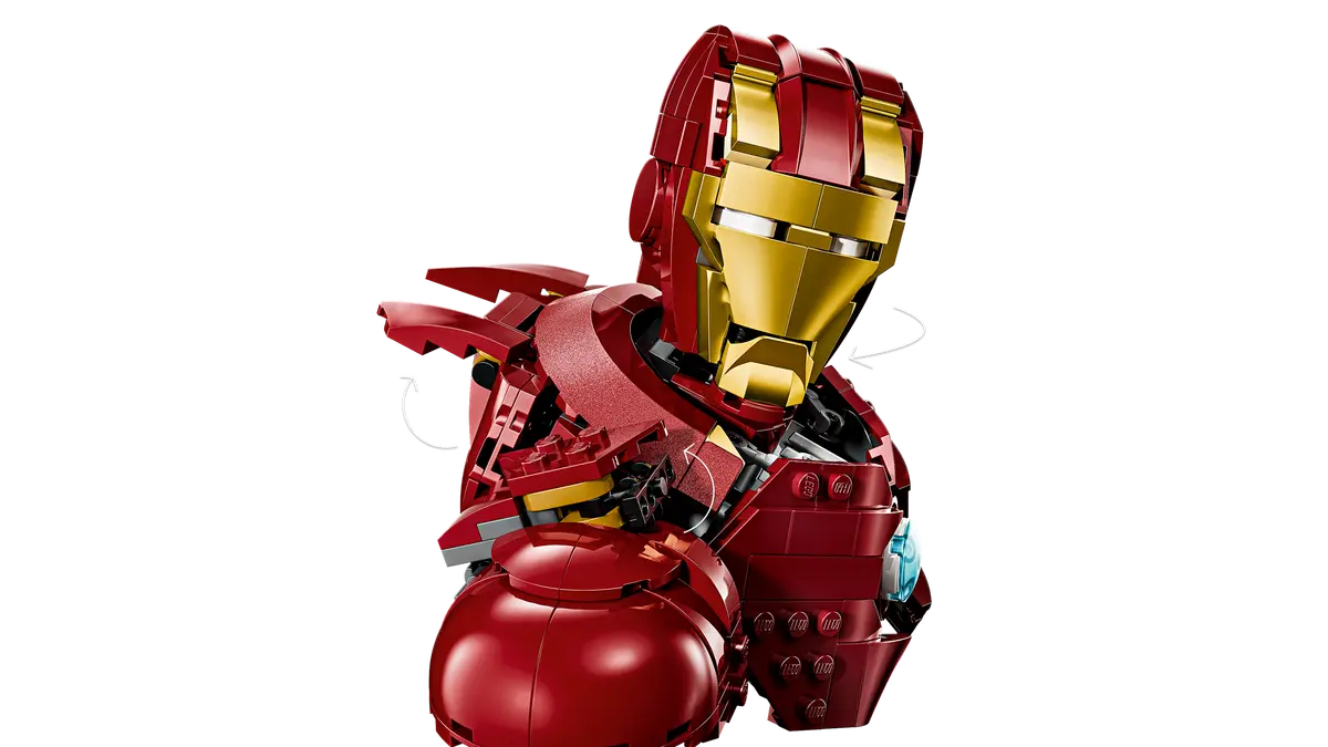 LEGO® Marvel: Iron Man MK4 Bust