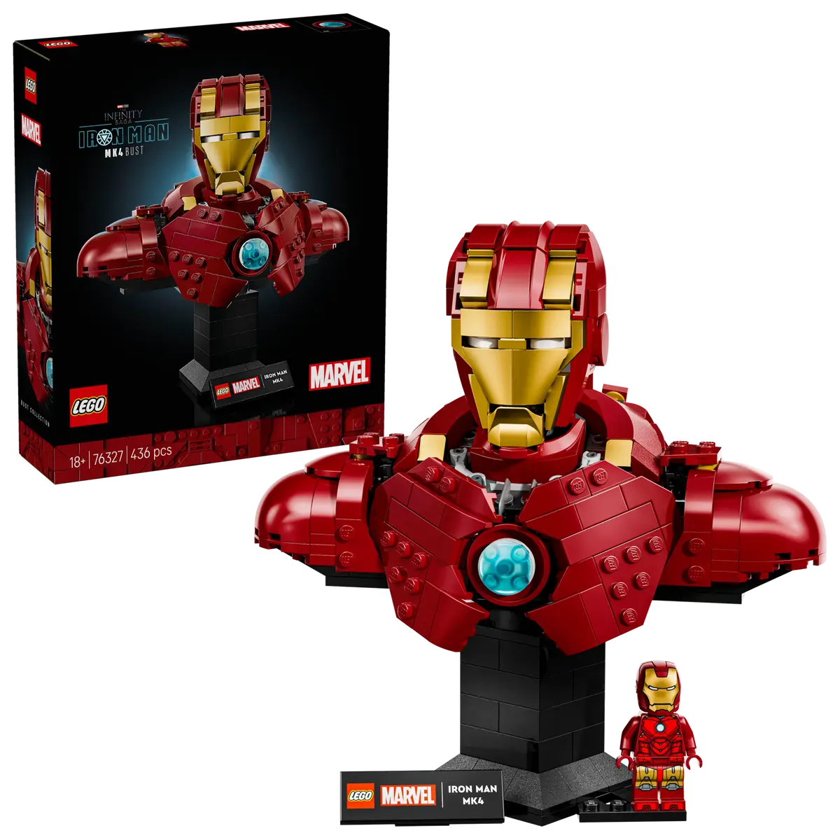 LEGO® Marvel: Iron Man MK4 Bust