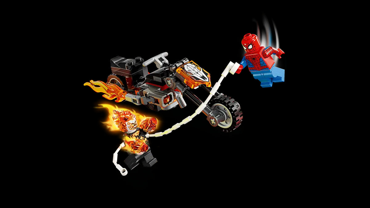 LEGO® Marvel: Spider-Man vs. Ghost Rider Motorcycle