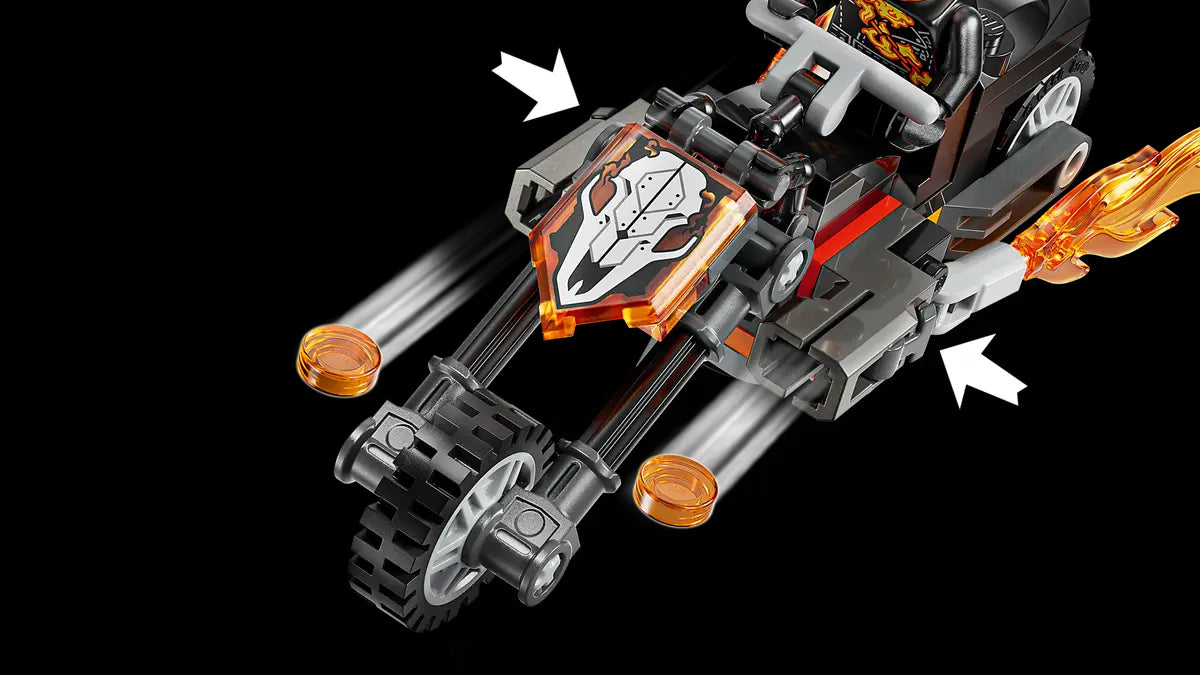 LEGO® Marvel: Spider-Man vs. Ghost Rider Motorcycle