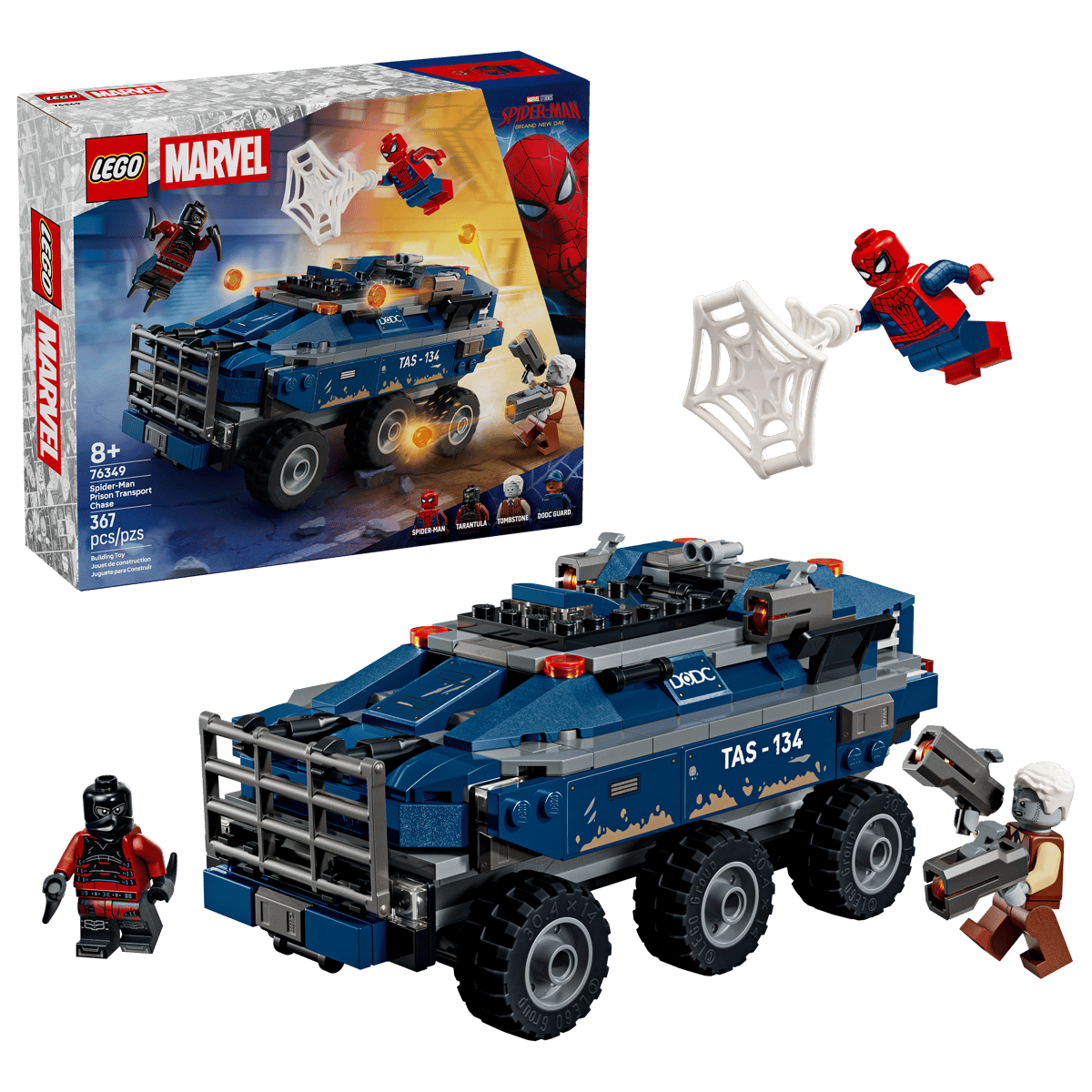 LEGO® Marvel: Spider-Man Prison Transport Chase