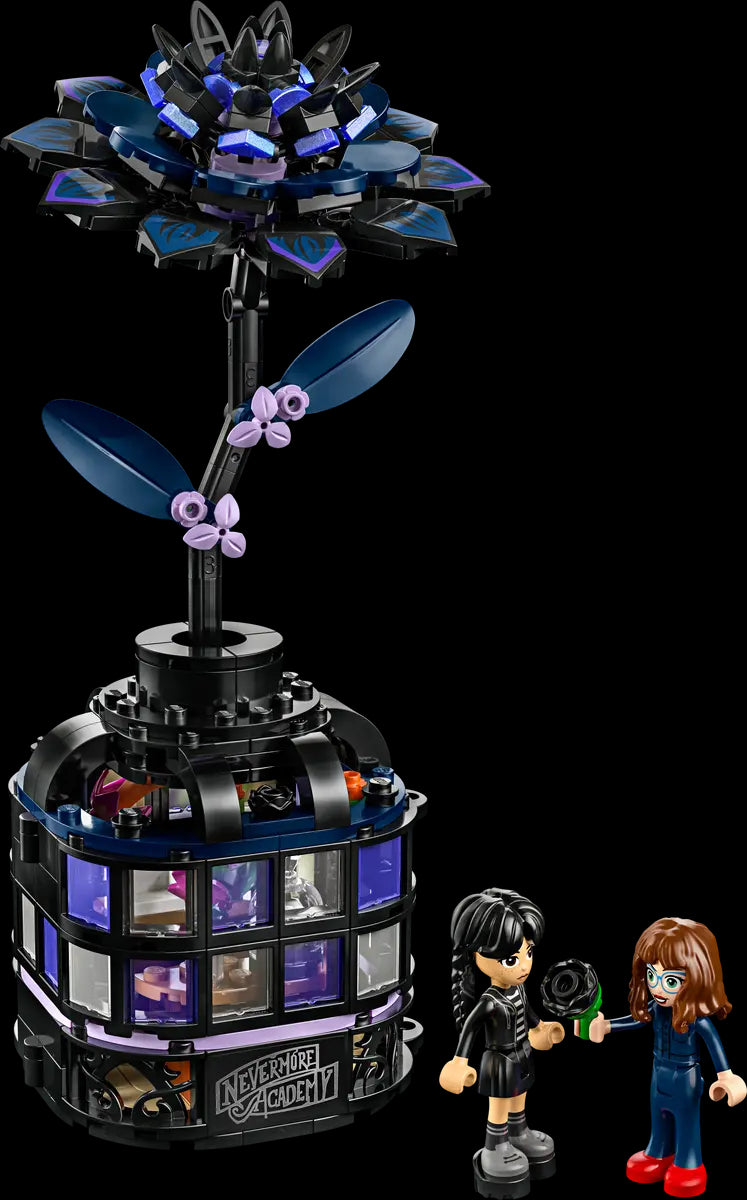 LEGO® Wednesday: Black Dahlia Flower