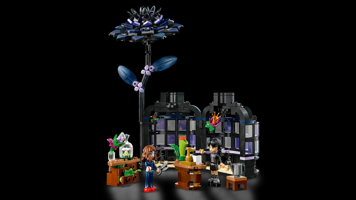 LEGO® Wednesday: Black Dahlia Flower