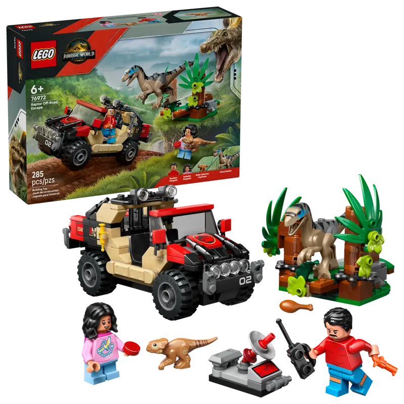 LEGO® Jurassic World: Raptor Off-Road Escape