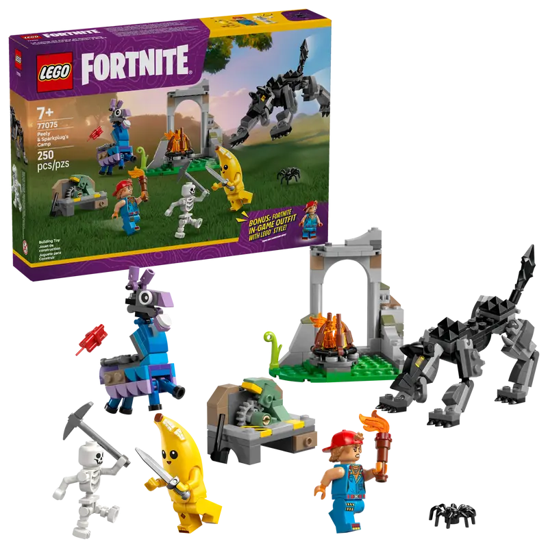 LEGO® Fortnite: Peely & Sparkplug's Camp