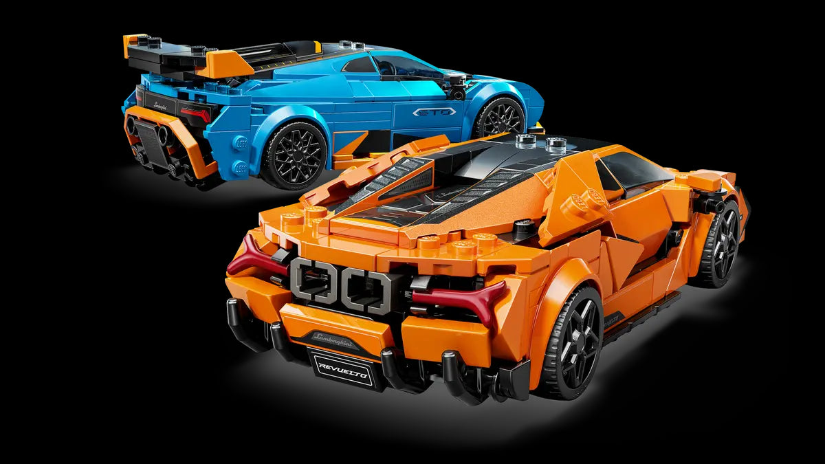 LEGO® Speed Champions: Lamborghini Revuelto & Huracán STO