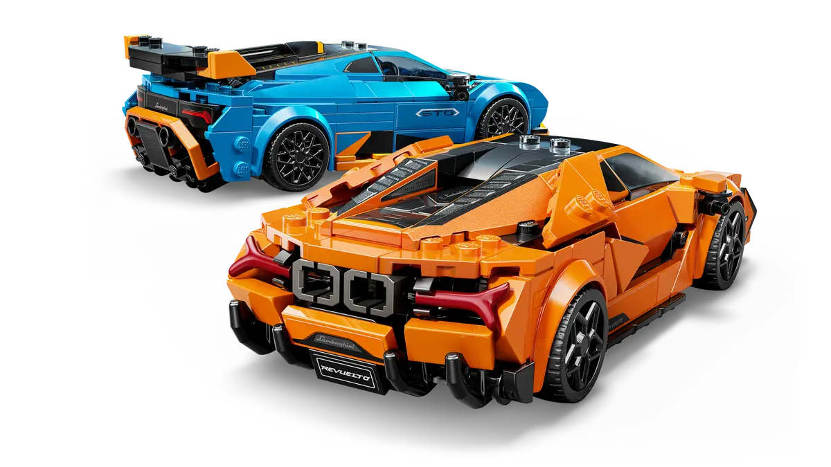 LEGO® Speed Champions: Lamborghini Revuelto & Huracán STO