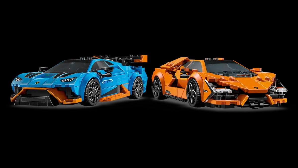 LEGO® Speed Champions: Lamborghini Revuelto & Huracán STO