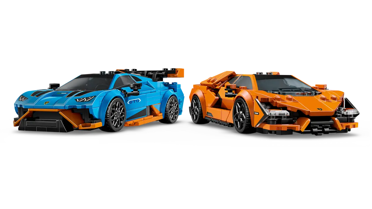 LEGO® Speed Champions: Lamborghini Revuelto & Huracán STO
