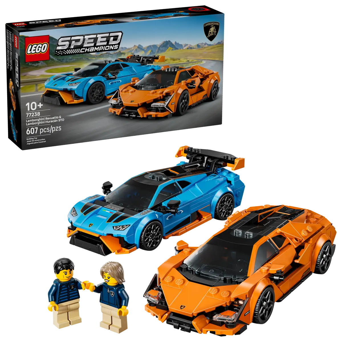 LEGO® Speed Champions: Lamborghini Revuelto & Huracán STO