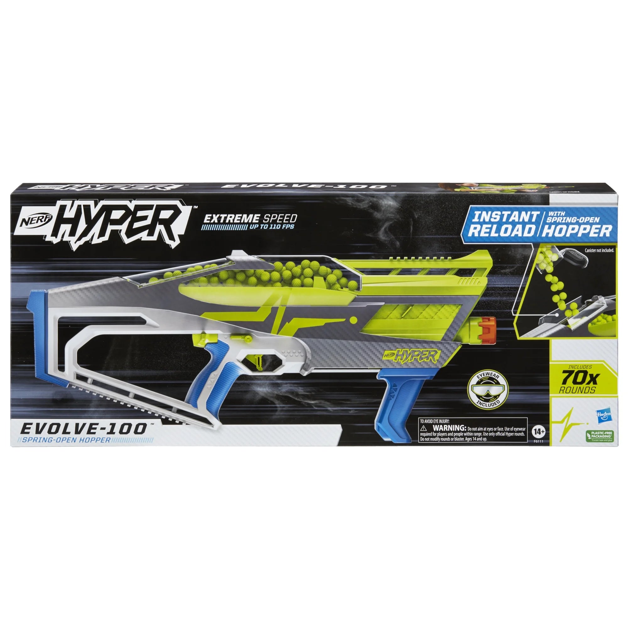 Nerf Hyper Evolve 100