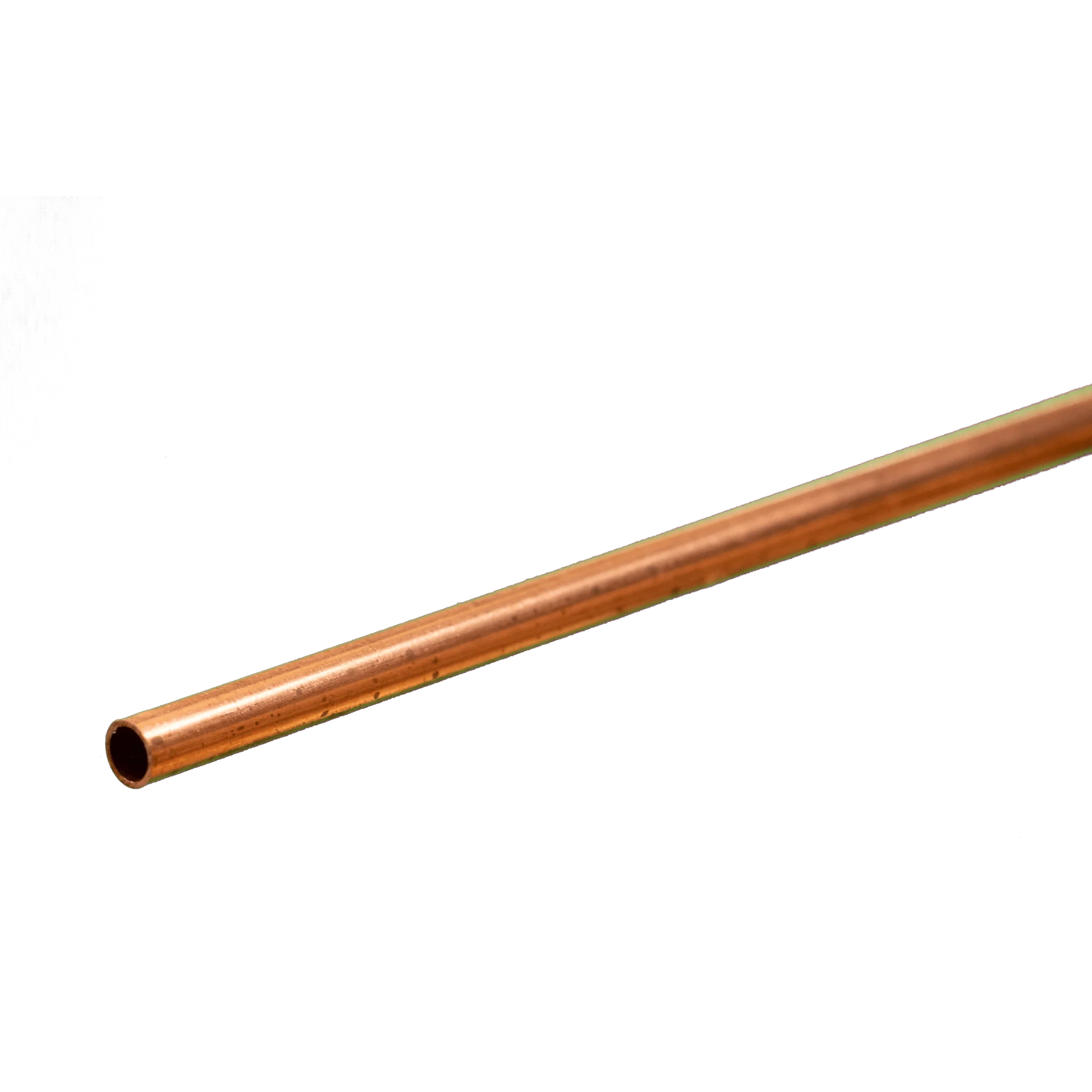 K&S Metals 3/32" OD 0.014" x 12" Round Copper Tubing (3)