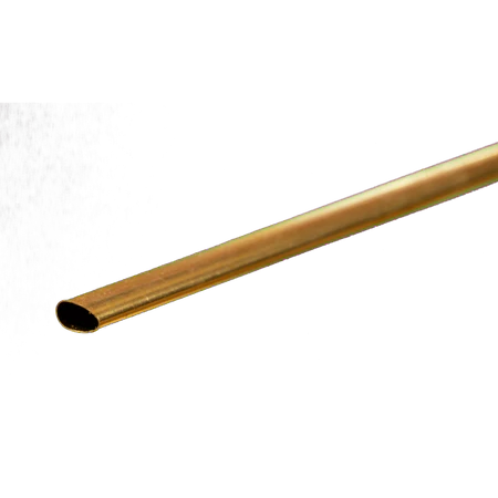 Tubo de Aluminio de 0.5x.029x12"