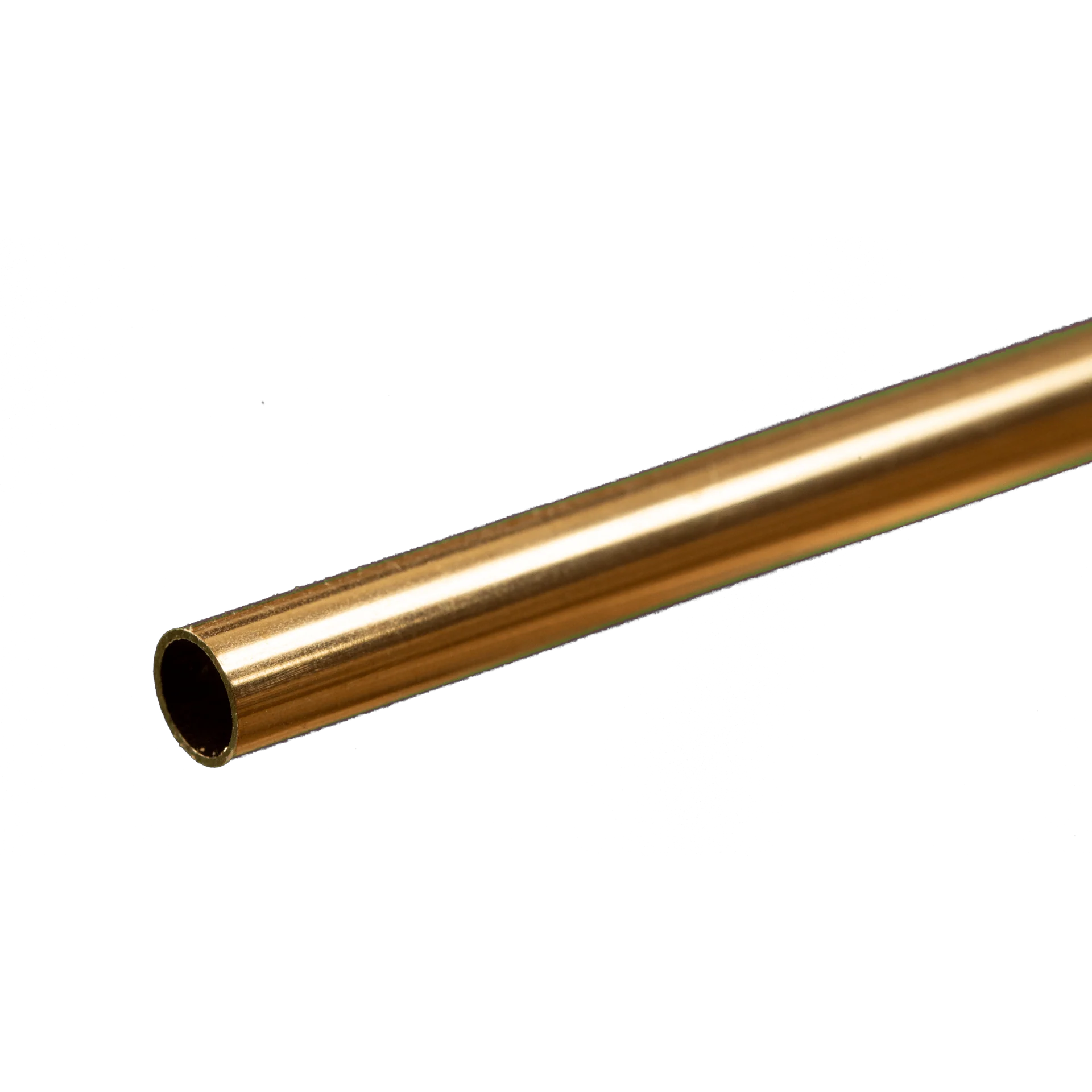 K&S Metals 7/32" OD 0.014" x 12" Round Brass Tube (1)