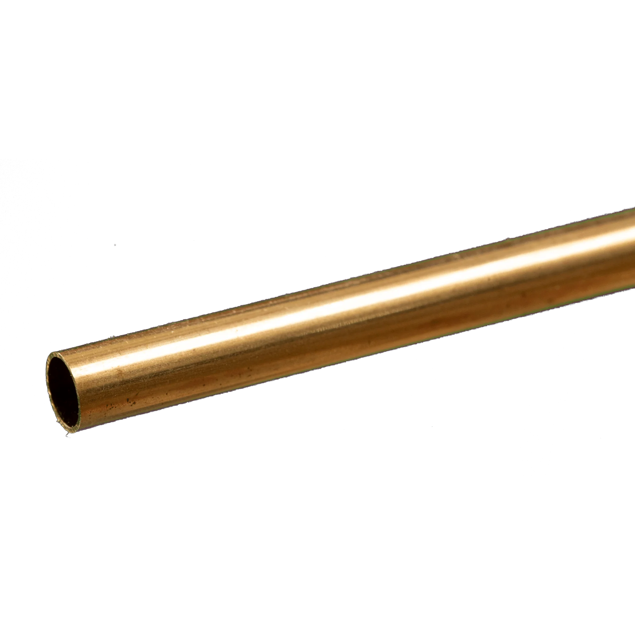 K&S Metals 9/32" OD 0.014" x 12" Round Brass Tube (1)