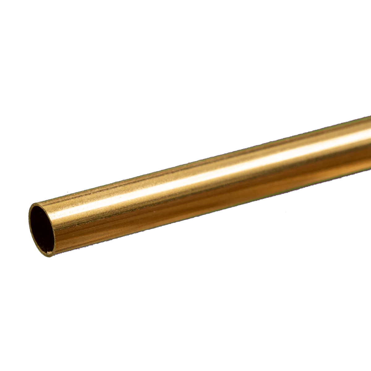K&S Metals 13/32" OD 0.014" x 12" Round Brass Tube (1)