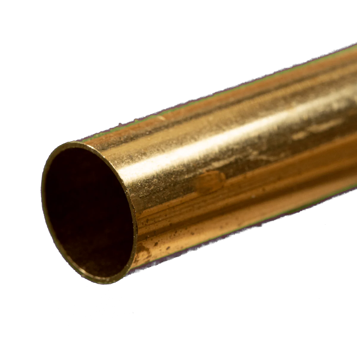 K&S Metals 7/16" OD 0.014" x 12" Round Brass Tube (1)