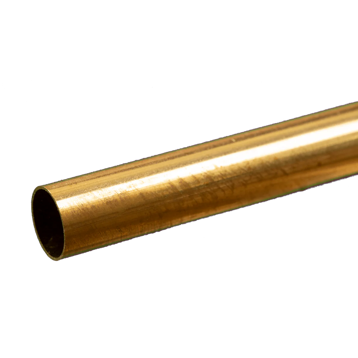 K&S Metals 17/32" OD 0.014" x 12" Round Brass Tube (1)