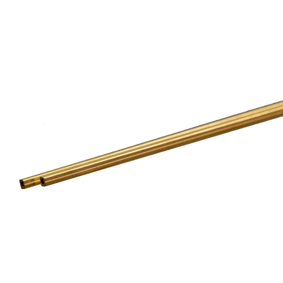 Tubo de Aluminio de 0.5x.029x12"