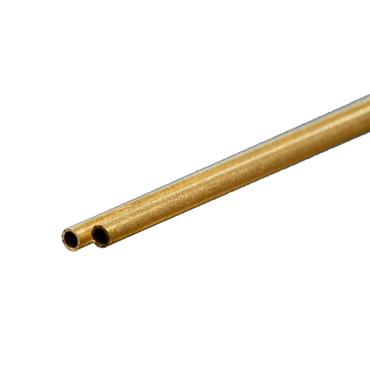 K&S Metals 1/16" OD 0.006" x 12" Round Brass Tubing (2)