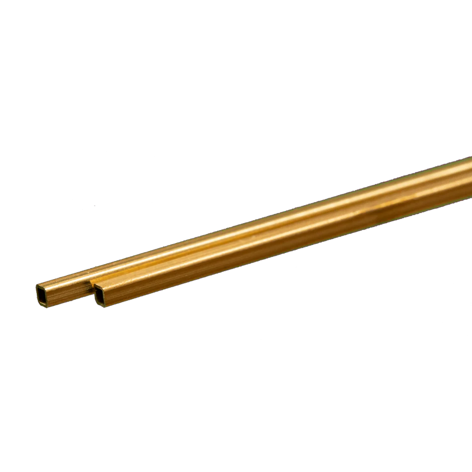 Tubo de Aluminio de 0.5x.029x12"