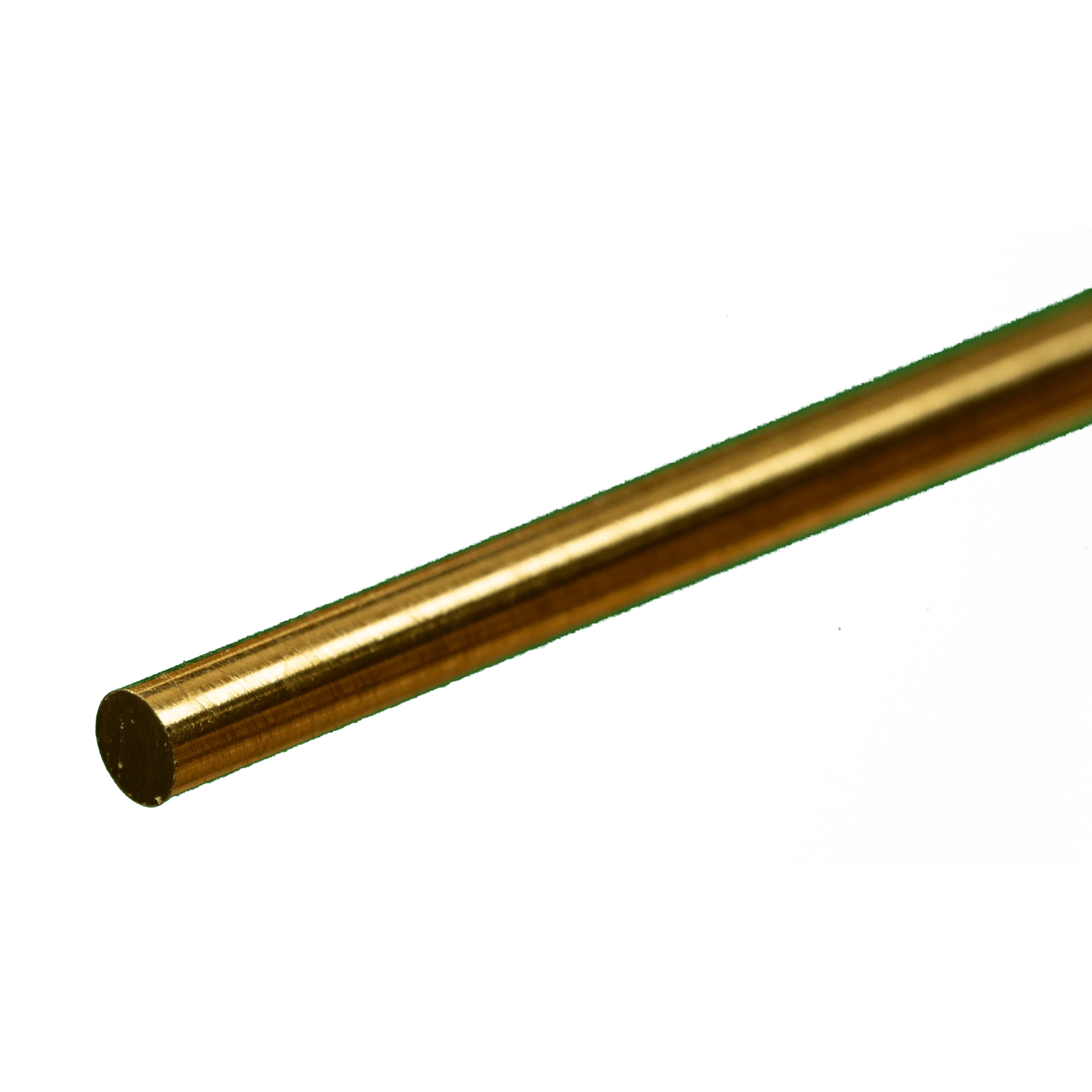 K&S Metals 1/8" OD x 12" Round Brass Rod (1)