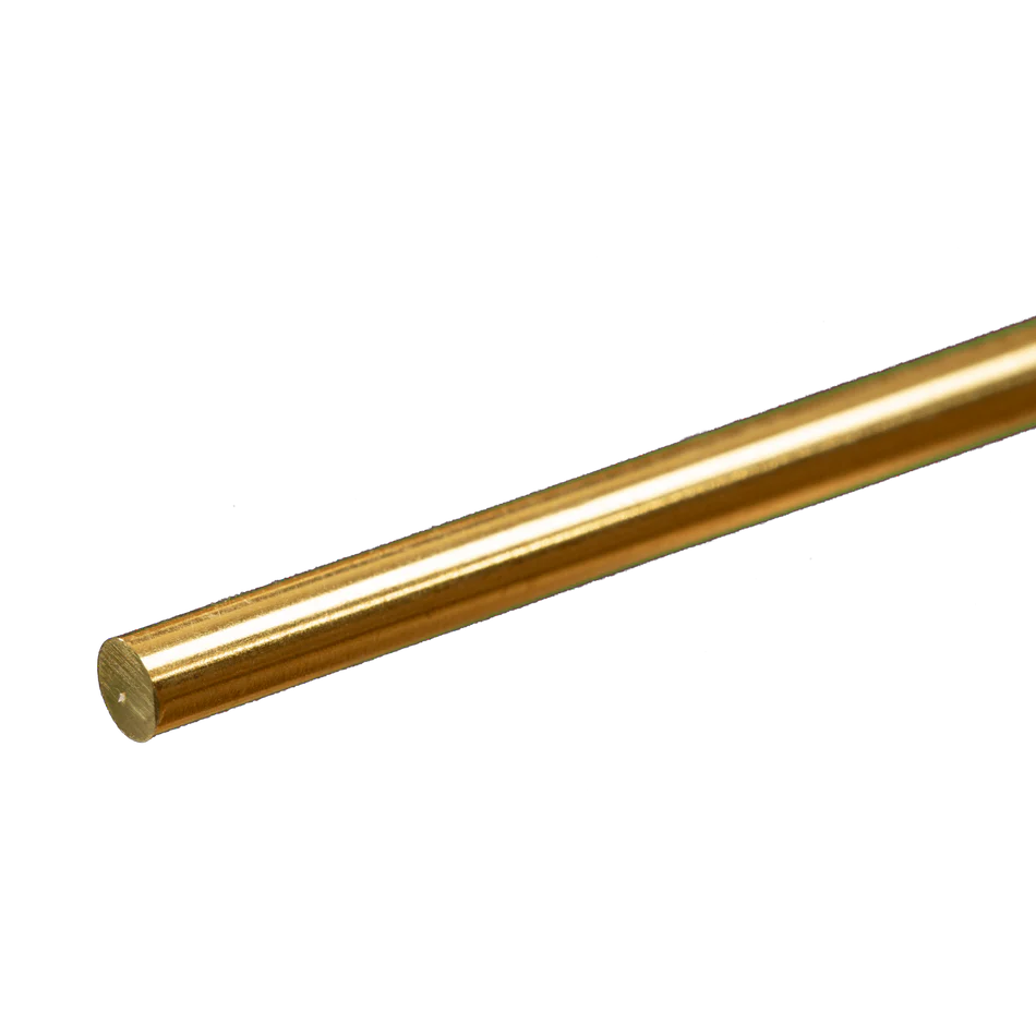Tubo de Aluminio de 0.5x.029x12"