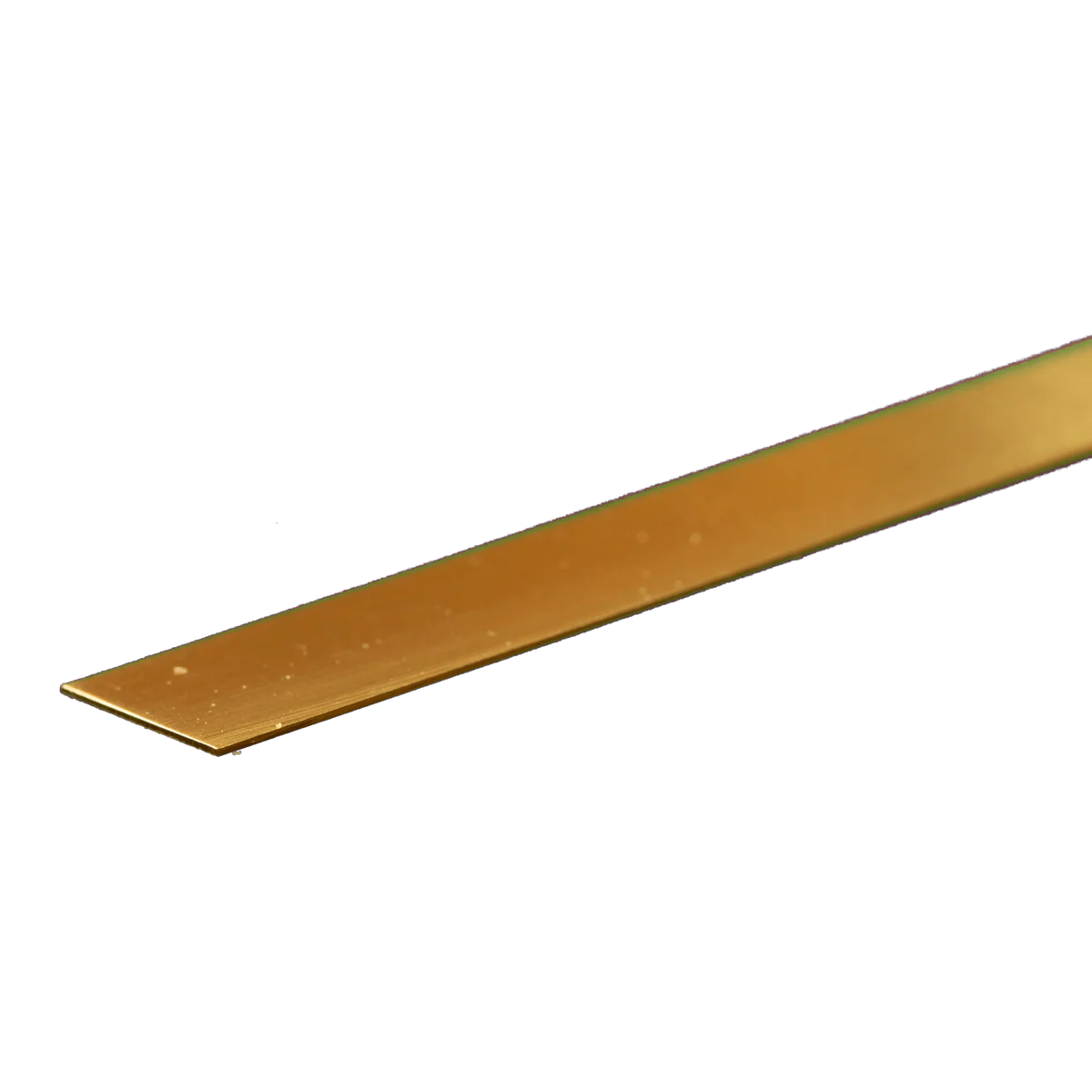 K&S Metals 0.016" x 1/2" x 12" Brass Strip (1)