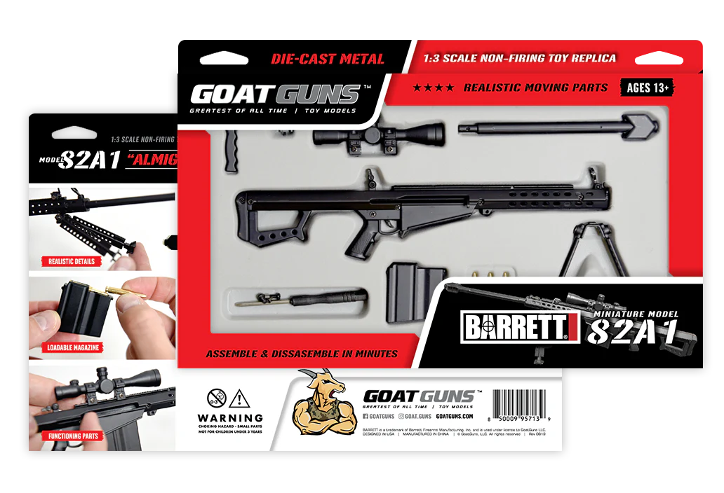 GoatGuns Barrett 50Cal Model - Black