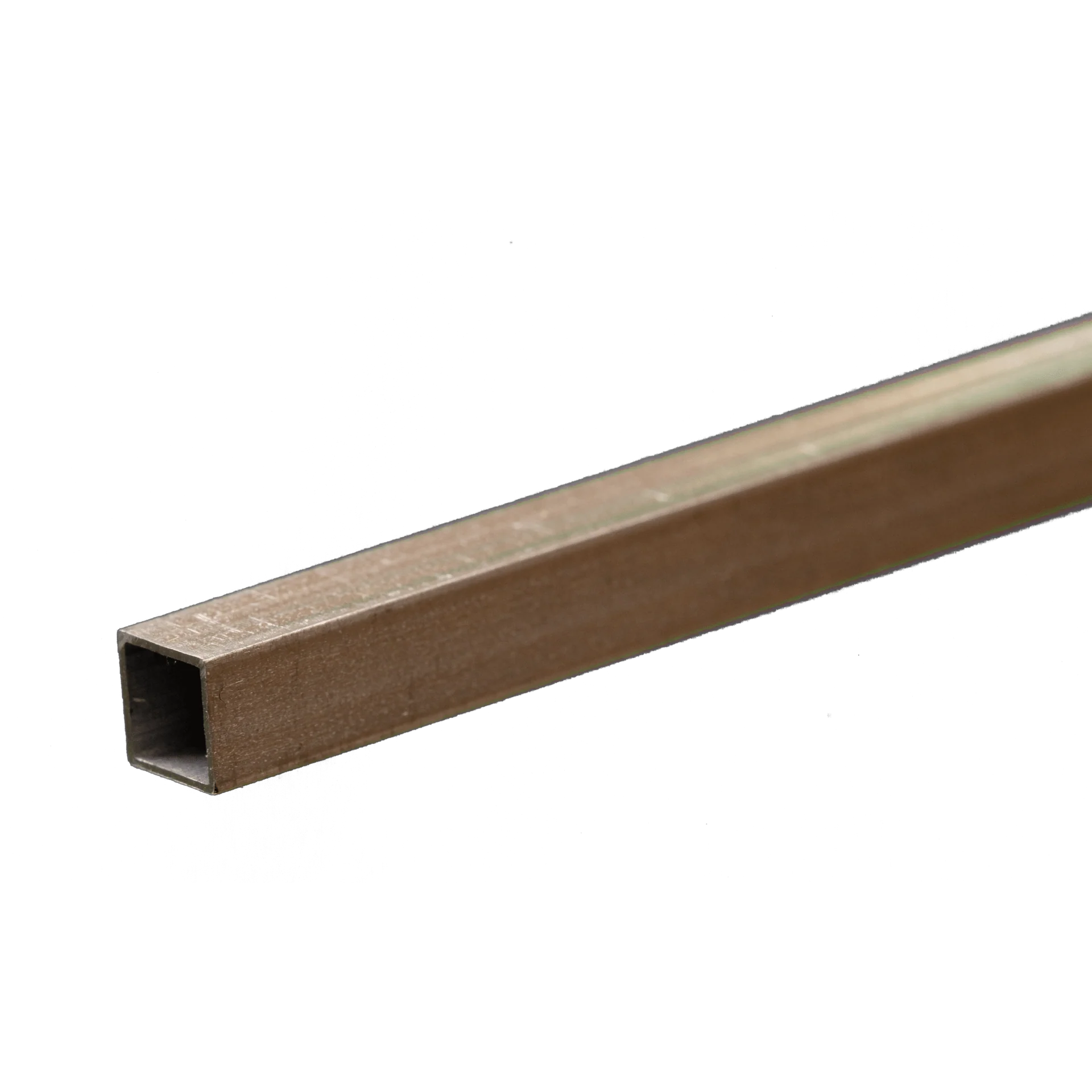 K&S Metals 7/32" OD 0.014" x 12" Square Aluminum Tube (1)