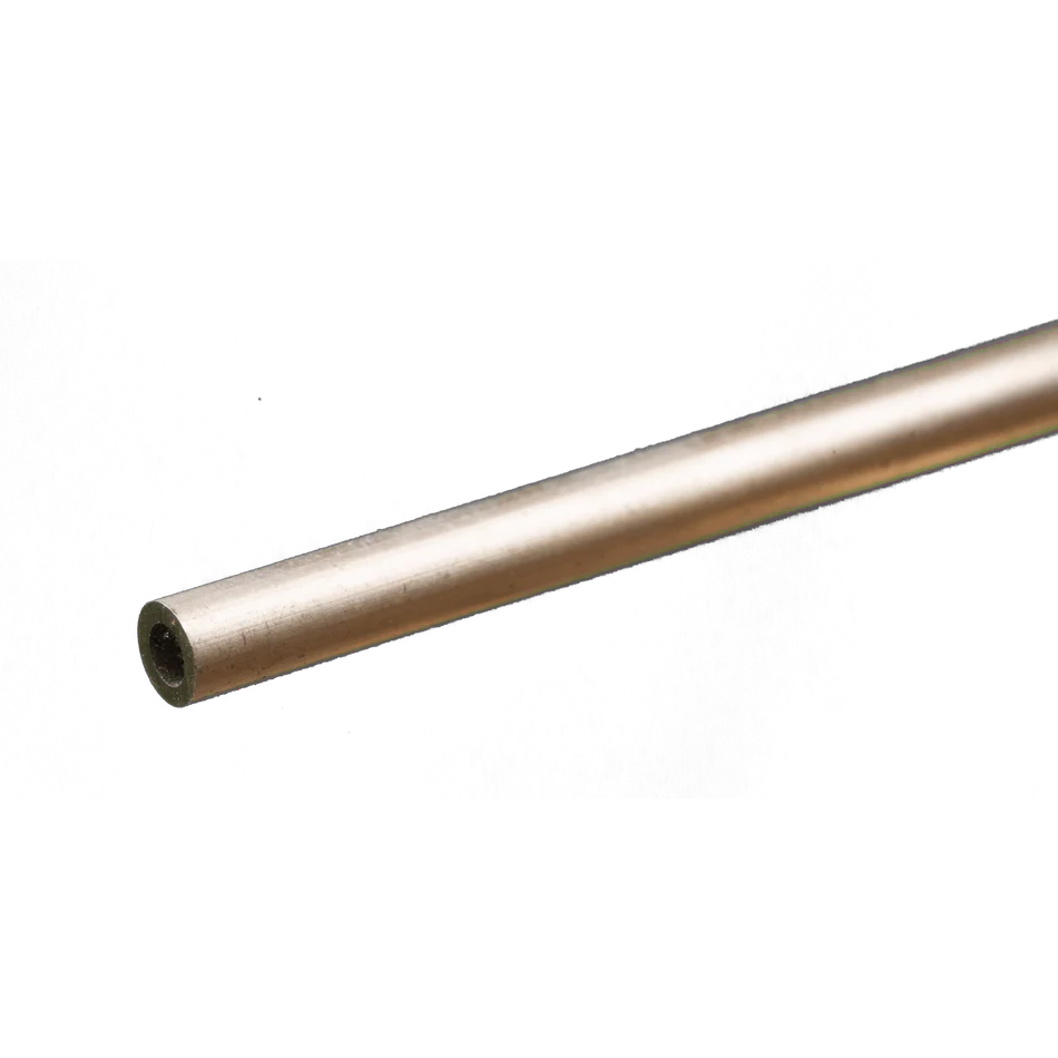 K&S Metals 3/16" OD 0.035" x 12" Round Aluminum Tube (1)