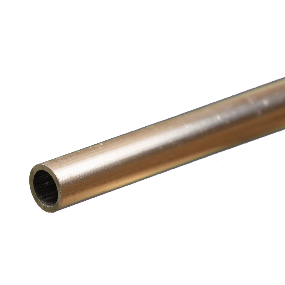 Tubo de Aluminio de 0.5x.029x12"