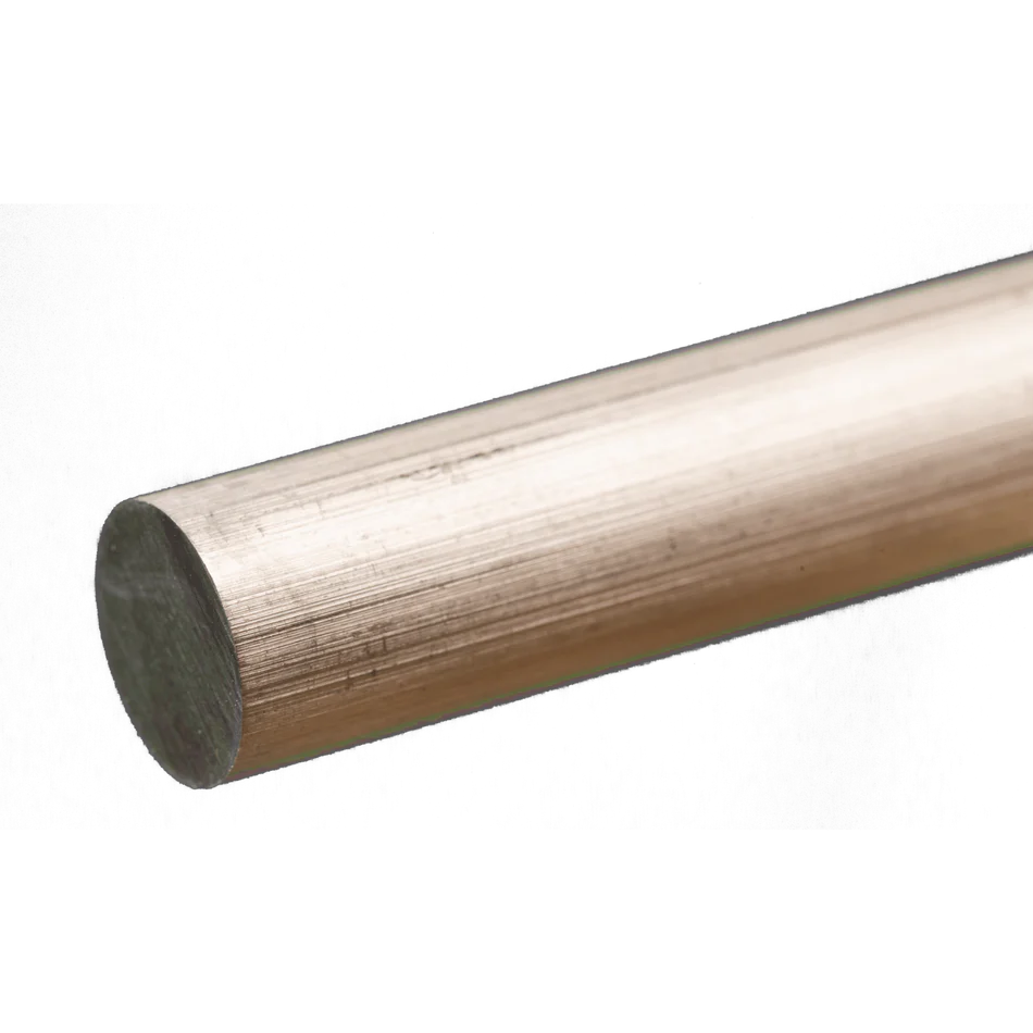 K&S Metals 1/2" OD 12" Round Aluminum Rod (1)