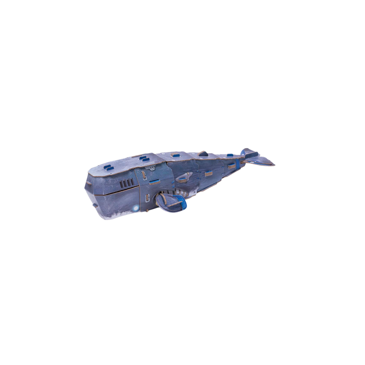MakeBug Mech Series Sperm Whale 3D Kraft Paper Puzzle