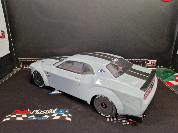 Delta Plastik Hellfire 1/7 Scale RC Clear Body