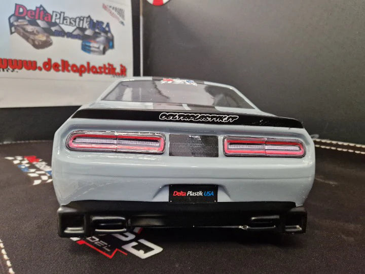 Delta Plastik Hellfire 1/7 Scale RC Clear Body