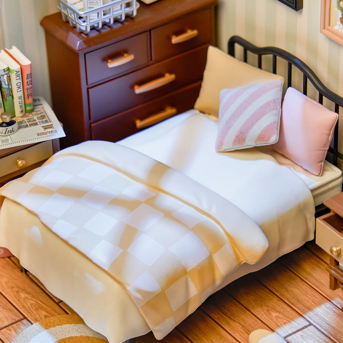 Rolife Sweet Dream Bedroom DIY Super Creator Miniature House Kit
