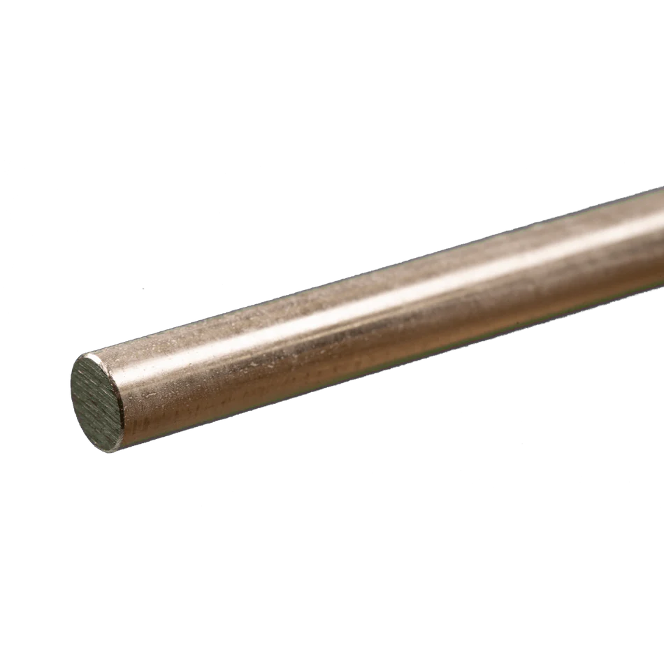 K&S Metals 5/16" OD 12" Round Stainless Steel Rod (1)