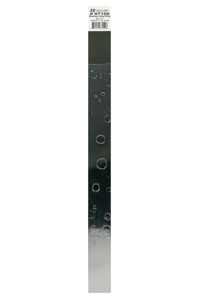 K&S Metals 0.012" x 1" x 12" Stainless Steel Strip (1)