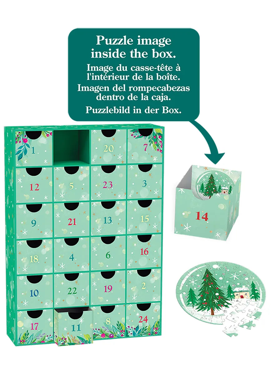 Eurographics Christmas Decoration Jigsaw Puzzles Advent Calendar